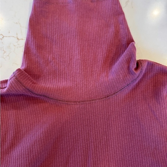 Free People Intimately Bell Sleeve Turtleneck Smokey Wings / medium - Picture 3 of 11